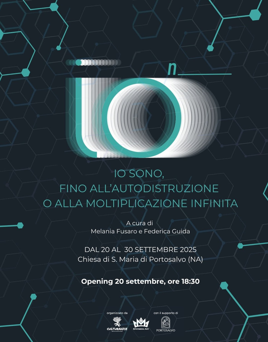 “IO” Exhibition at Culturadice, Naples