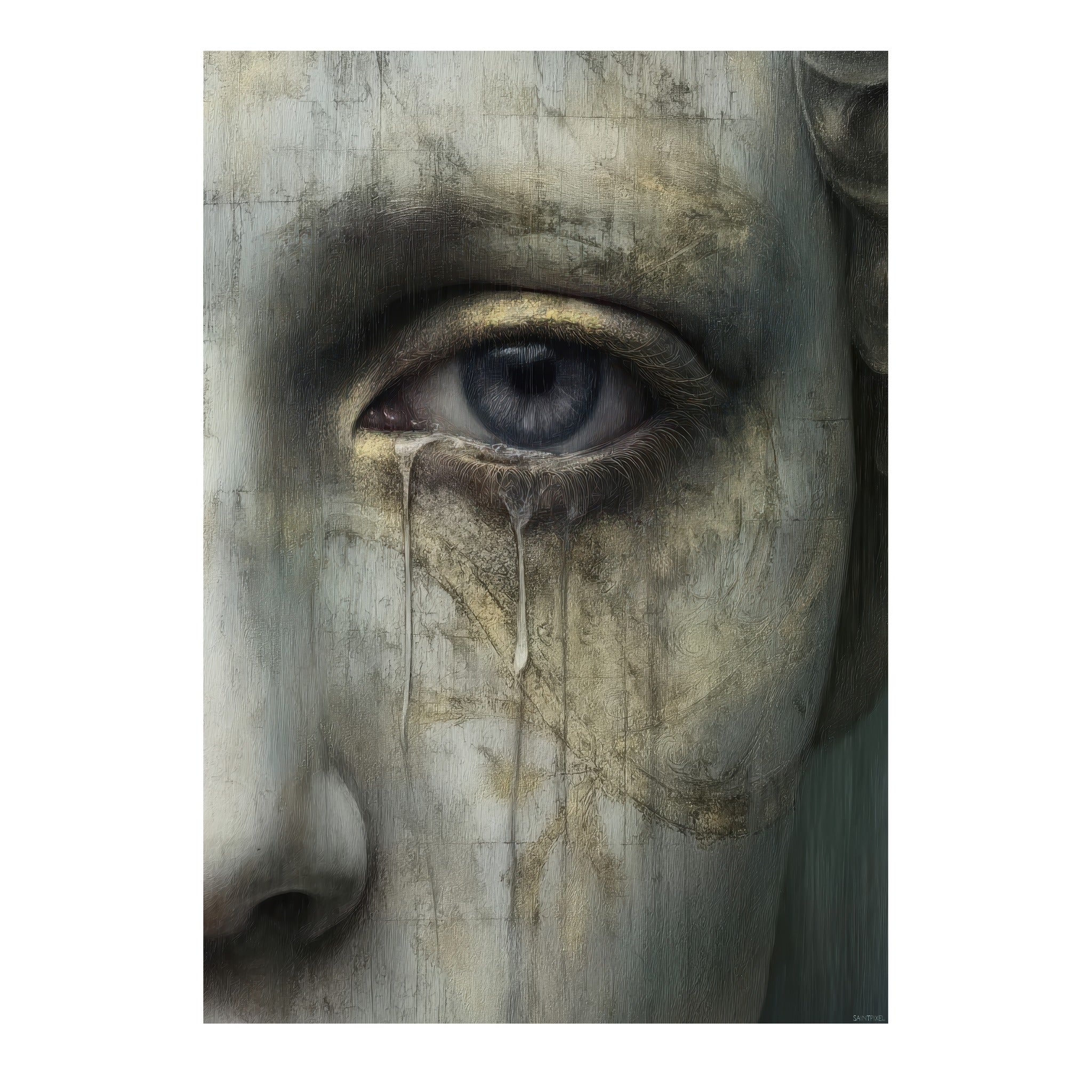 Silence is Golden — tirage d'art de SaintPixel