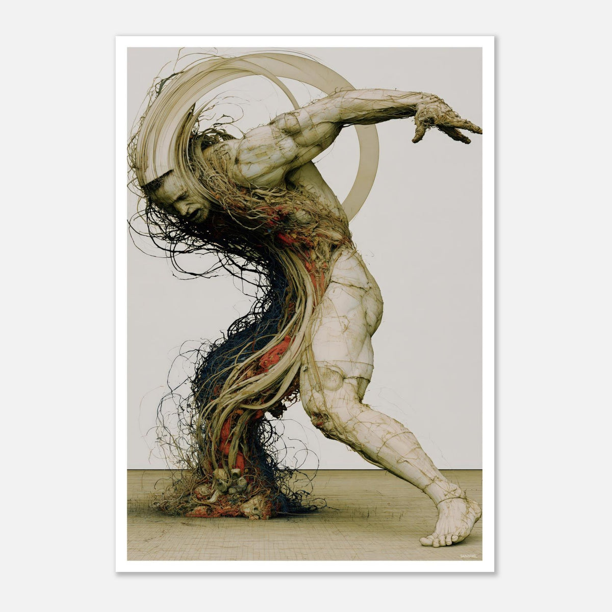 Discobolus — another view of the print