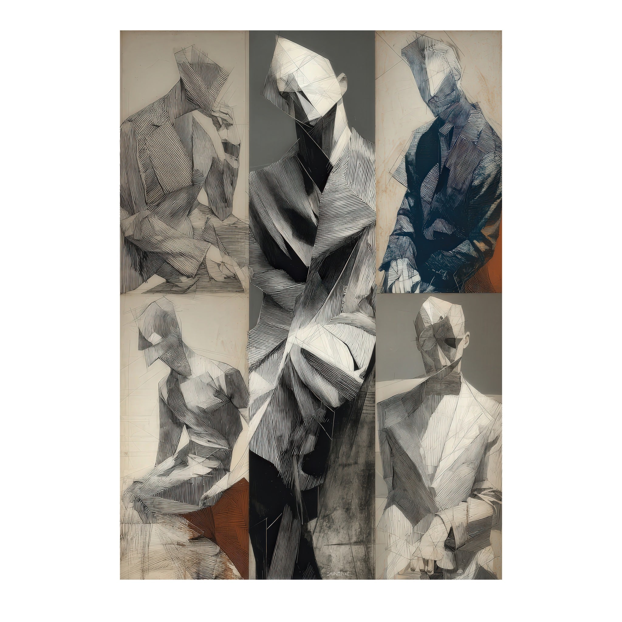 Studies — art print by SaintPixel