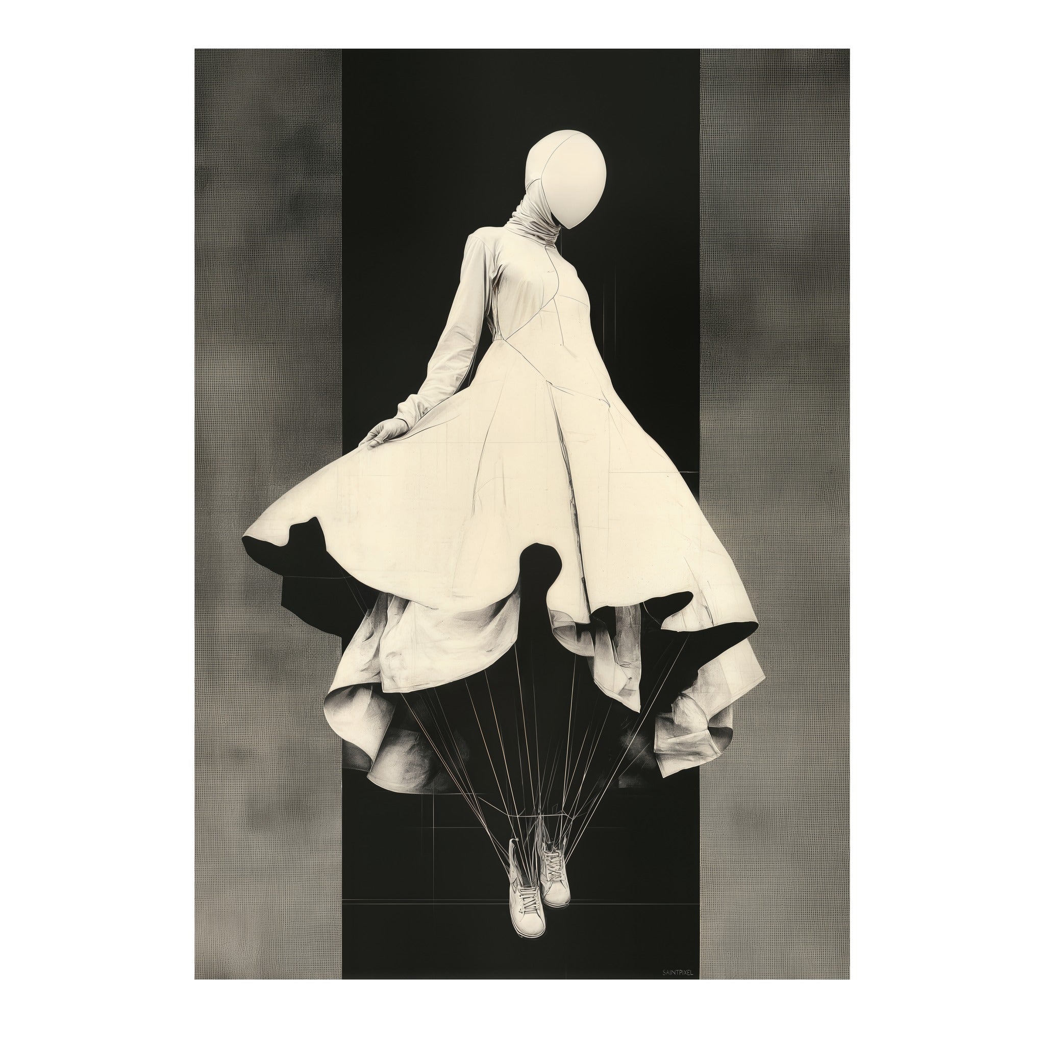 Ghost — tirage d'art de SaintPixel