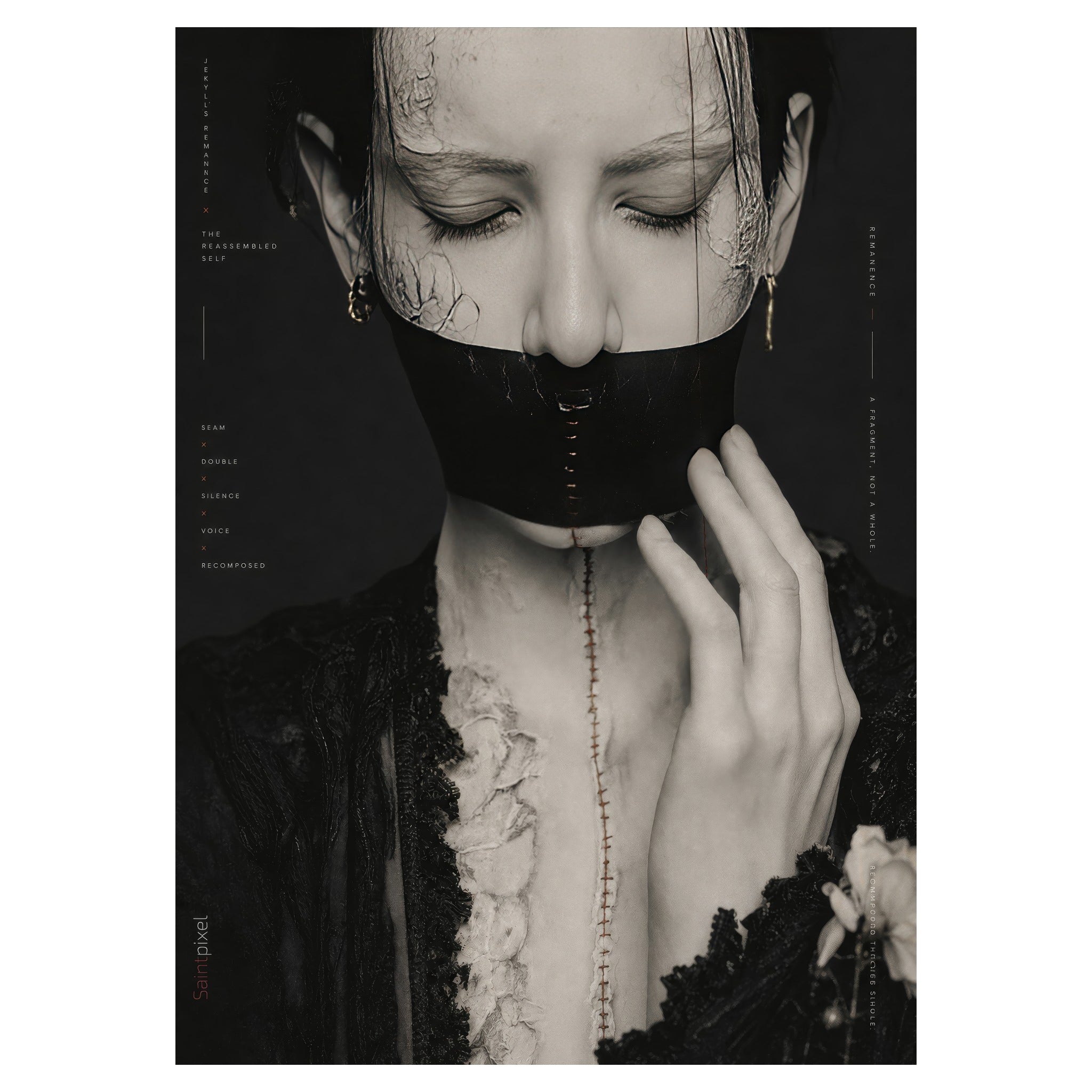 The reassembled self — art print by SaintPixel