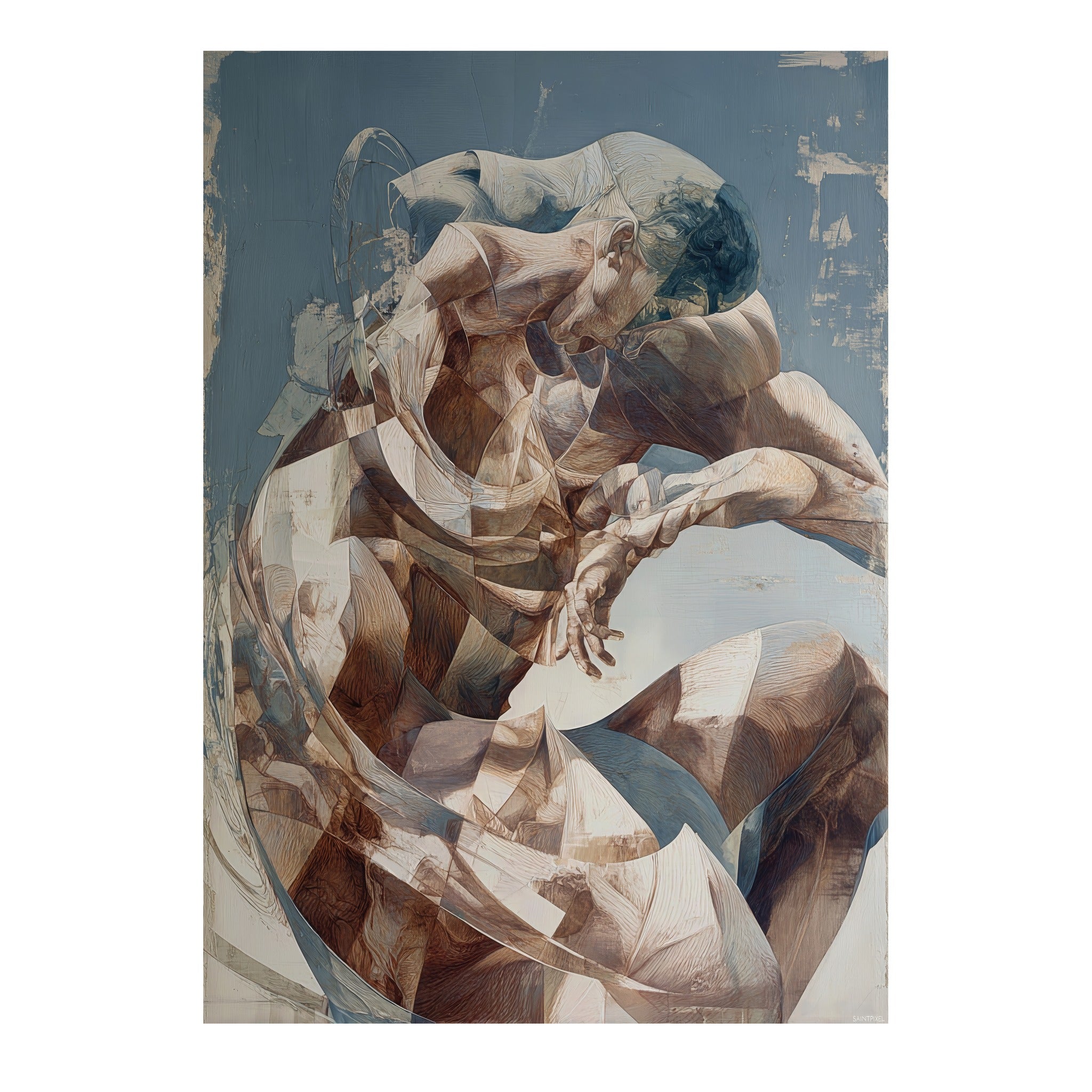 Broken Prayer — tirage d'art de SaintPixel