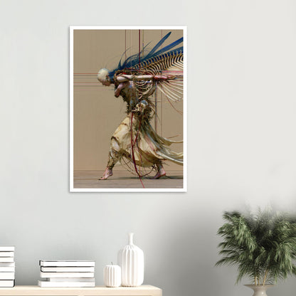 Displaced — another view of the print