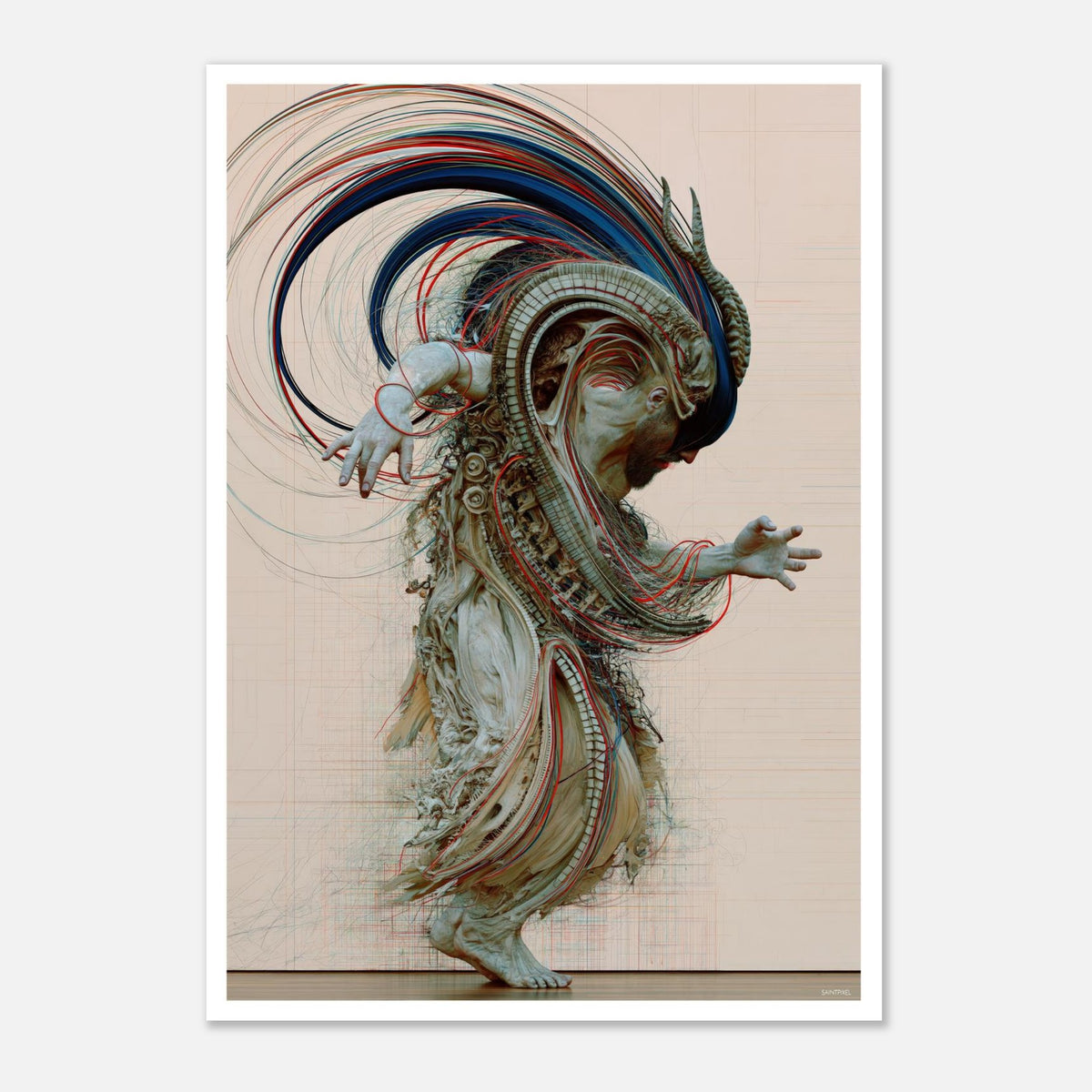Residue — another view of the print