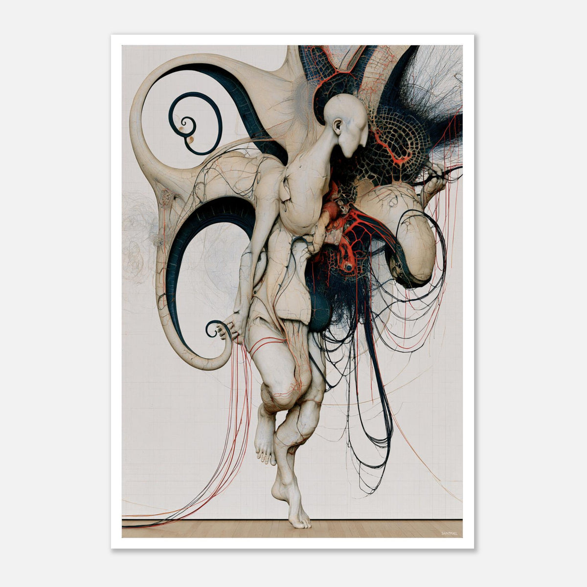 Chaos — another view of the print