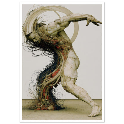 Discobolus — another view of the print