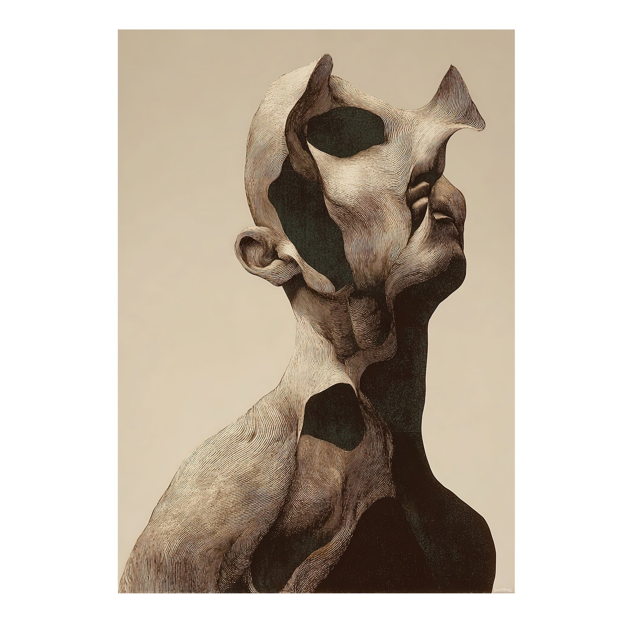 Fractures — tirage d'art de SaintPixel