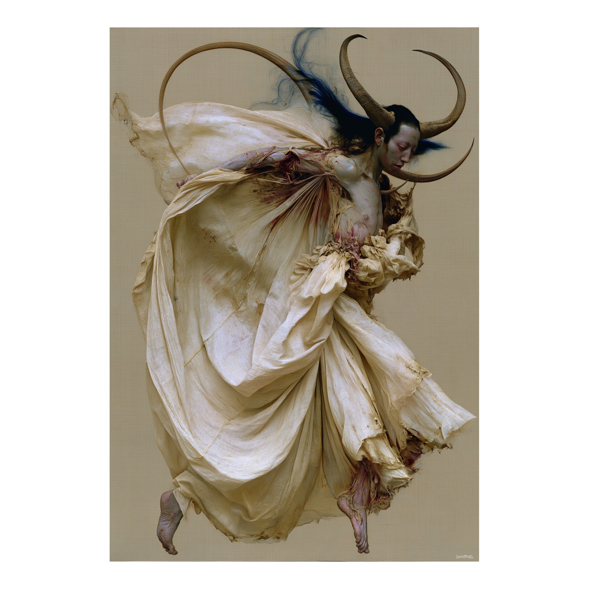 Jeté — art print by SaintPixel