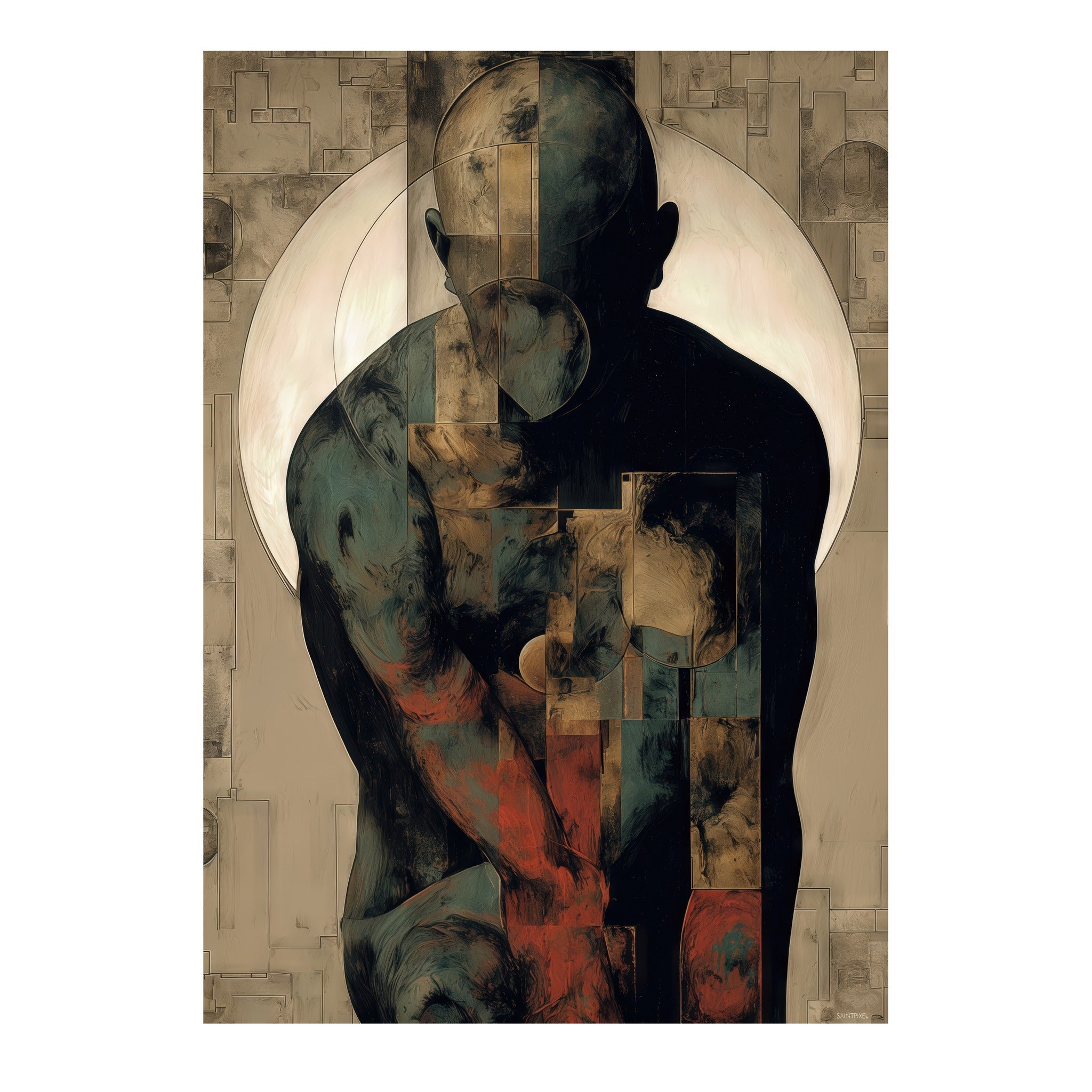 Enkidu — tirage d'art de SaintPixel