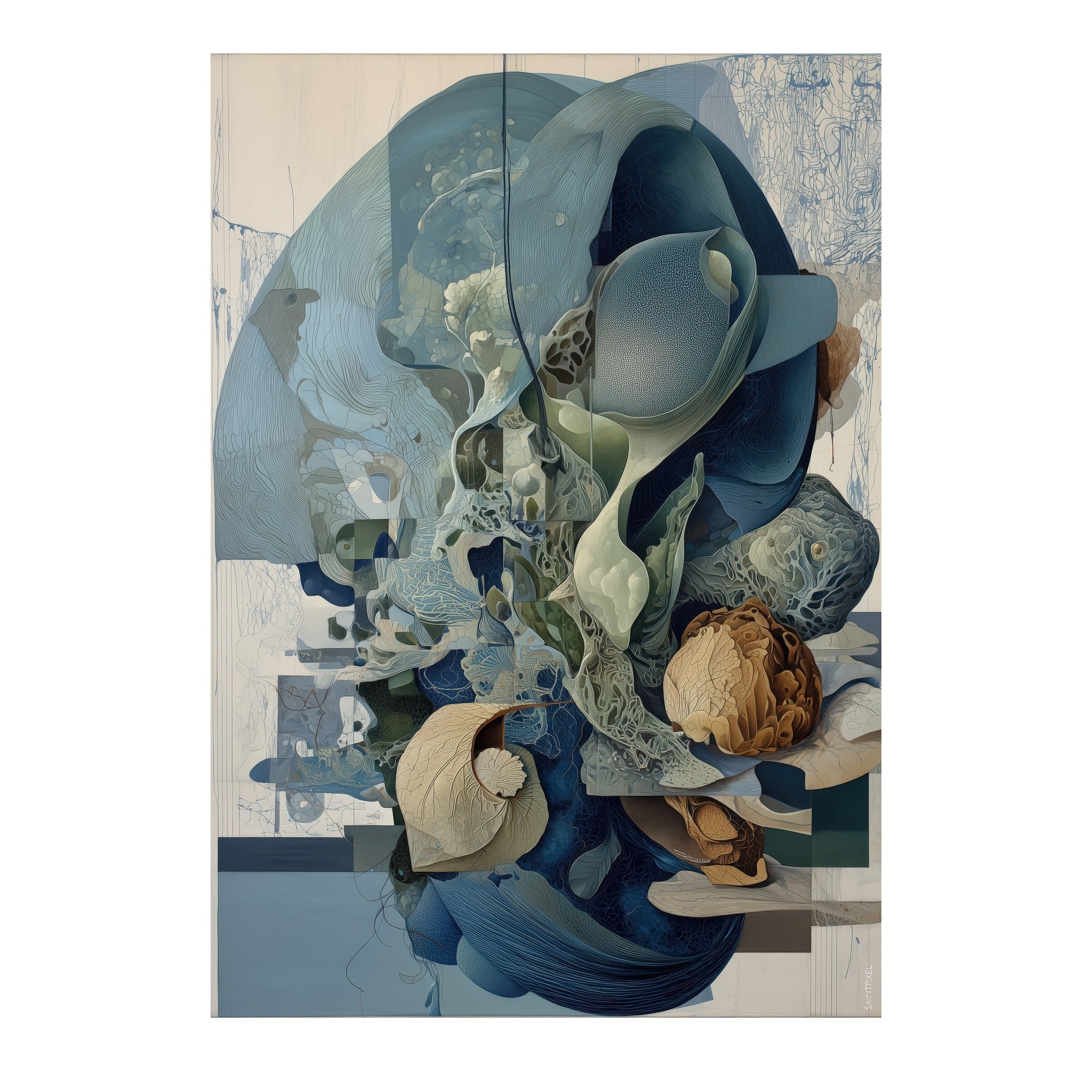 Hauntological Portraits — tirage d'art de SaintPixel