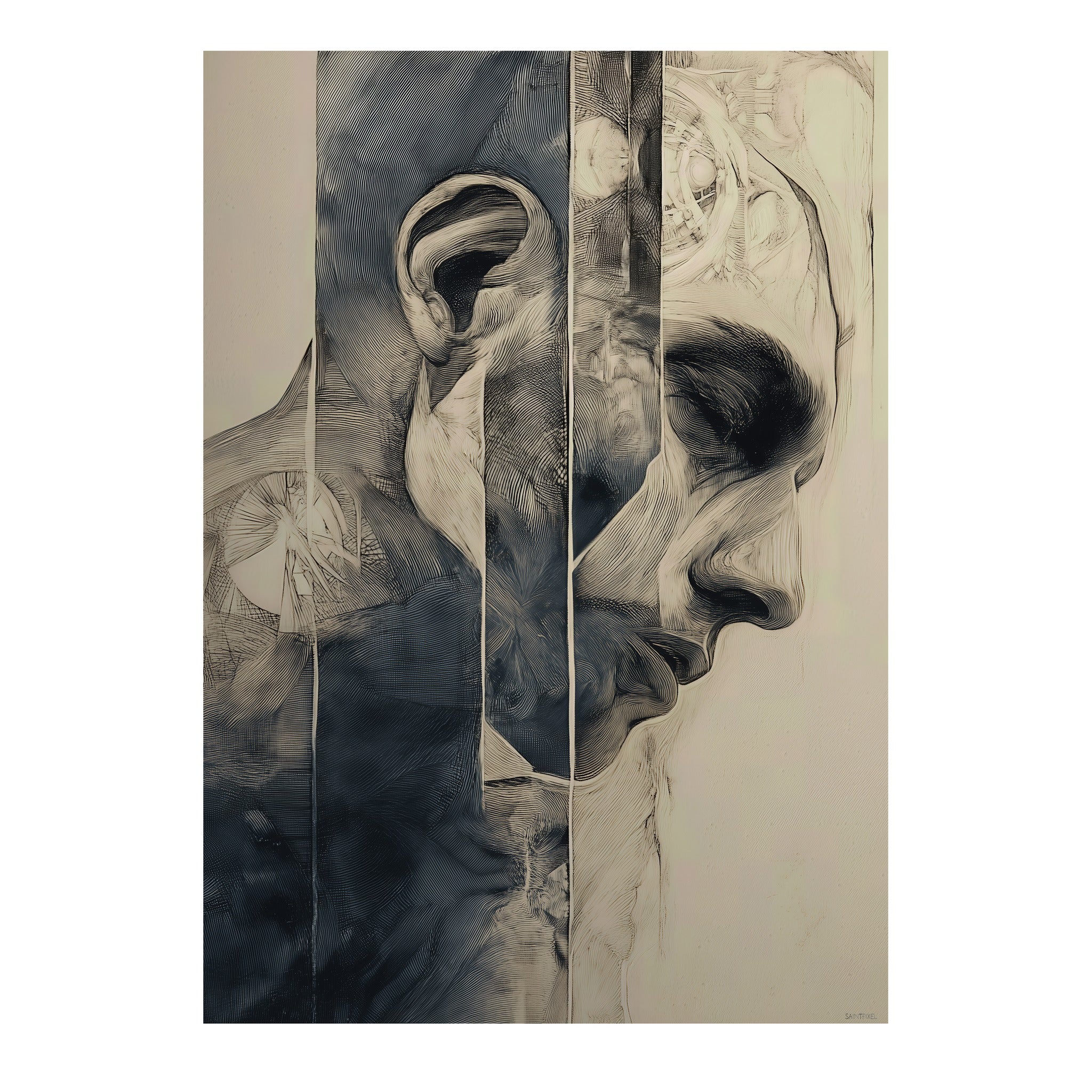 Figure — art print by SaintPixel