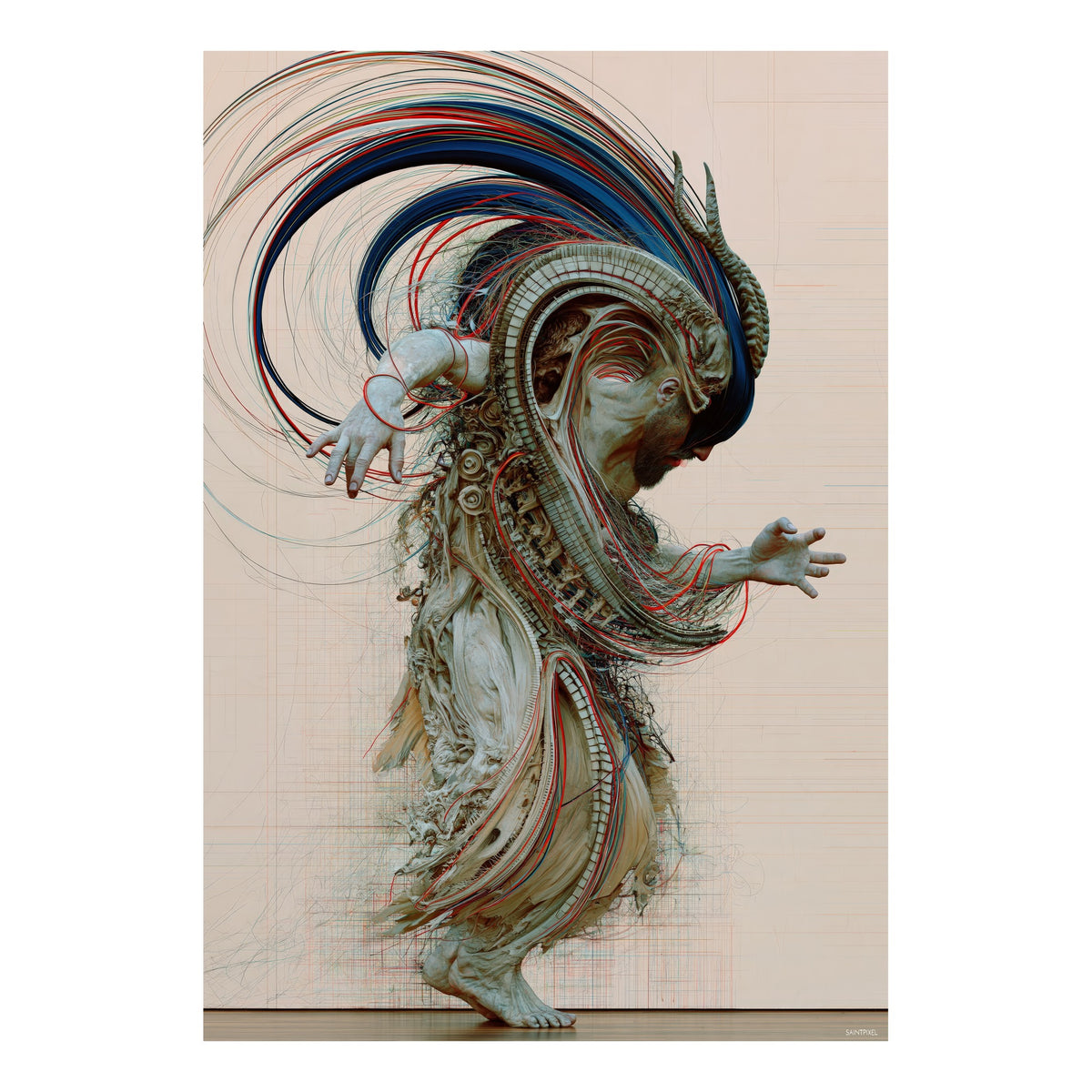 Residue — art print by SaintPixel