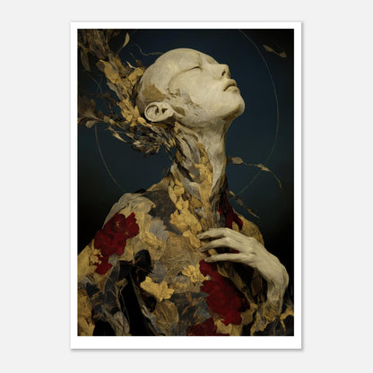 Remanence — detail view — Suspended art print | SaintPixel