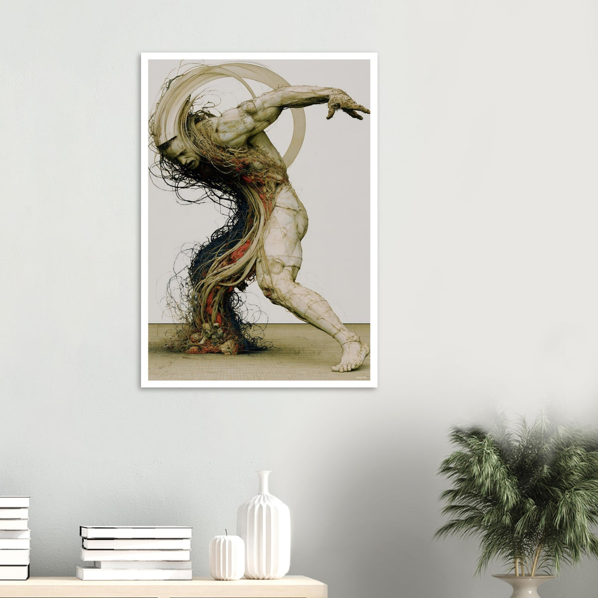 Discobolus — another view of the print