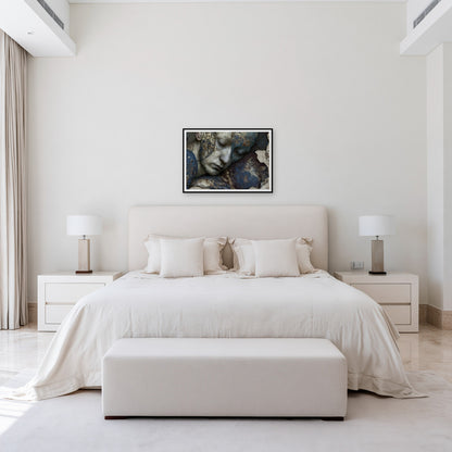 Consensus — the A1 print hung on a wall, frame not included